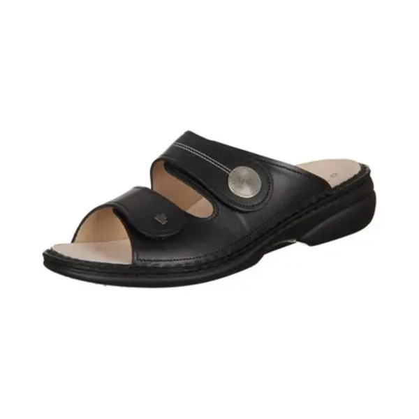 Finn Comfort Sansibar, Damen Offene Sandalen, Schwarz (Schwarz), 37 Eu thumbnail