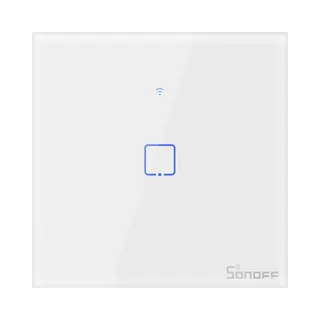 Sonoff Im190314012 Interruptor Táctil Wifi + Rf 433 T1 Eu Tx (1 Unidad)