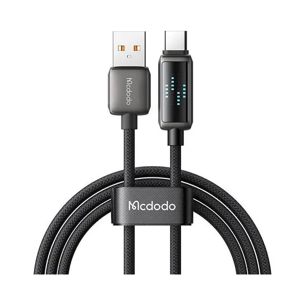 Mcdodo Usb-C Snellaadkabel Voor Samsung Xiaomi Type C 6A 100W 1M Geleid thumbnail