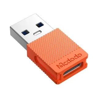 Mcdodo Usb-C Naar Usb 3.0 Adapter, Ot-6550 (oranje) (Usb, 2.95 cm), Data + Video Adapter, Oranje