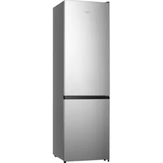 Hisense Freistehend Kühlschrank/Gefrierschrank, Inox, 336 l