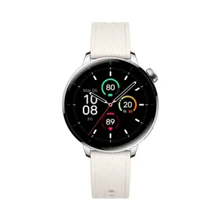 OnePlus Watch 3 43mm 3,35 cm (1.32") Amoled Digital 466 x 466 Pixel Touchscreen Silber, Titan Wlan Gps