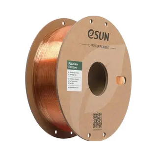Esun Pla Clear 1, 75mm Yellow Pink 1kg (Pla, 1.75 mm, 1000 g, Geel), 3D Print Filamenten, Geel