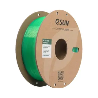 ESun Pla-Clear Rainbow Blauw Groen / Blue Green 1 Kg - 1.75mm - 3D Printer Filament