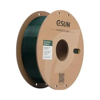 ESun Pla-Clear Rainbow Doorschijnend Regenboog B / Transculant Rainbow B 1 Kg - 1.75mm - 3D Printer Filament