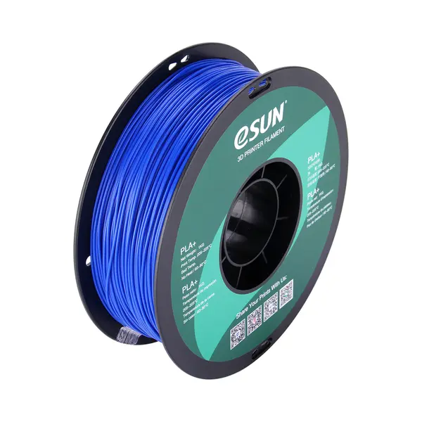 eSUN Pla+175U1 3D-printmateriaal Polymelkzuur-plus (Pla+) Blauw 1 kg thumbnail