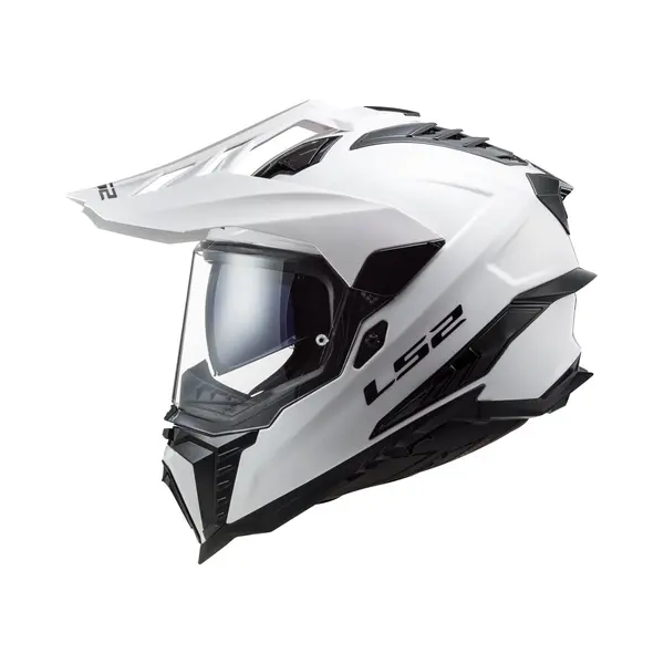 LS2 MX701 Explorer Solid Wit 06 Adventure Helmet - Maat S - Helm thumbnail