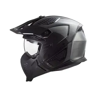 LS2 OF606 Drifter Jeans Titanium 06 Multi Helm - Maat Xs - Helm