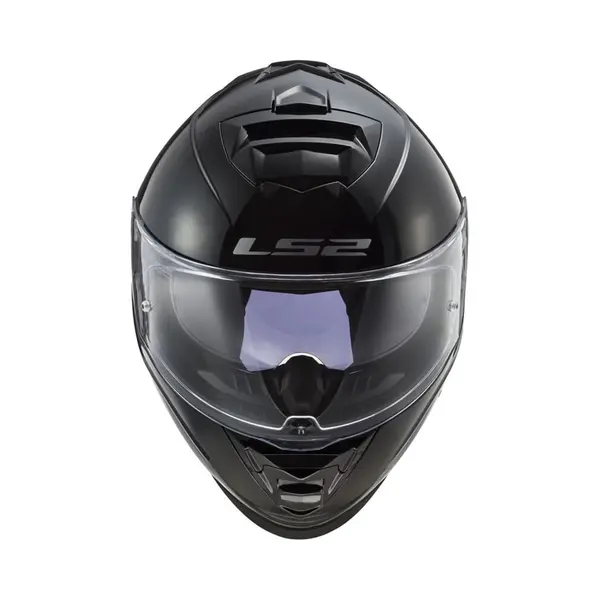 LS2 FF800 Storm Ii Solid Glanzend Zwart Integraalhelm - Maat Xs - Helm thumbnail
