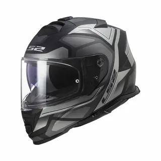 LS2 Helm Storm Ii Faster FF800 Mat Titanium Maat Xl