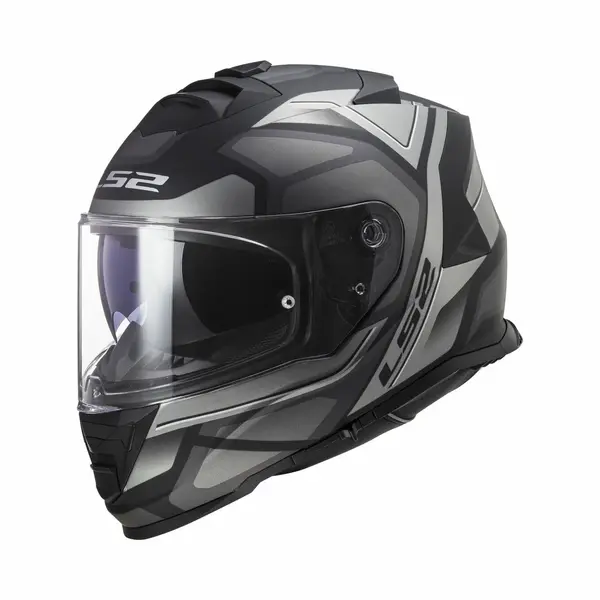 LS2 Helm Storm Ii Faster FF800 Mat Titanium Maat Xl thumbnail