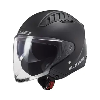 LS2, Jet-Motorradhelm Copter Ii Solid Matt Black, S