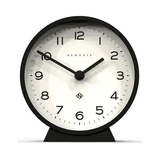 Newgate M Tischuhr Echo Schwarz 16cm