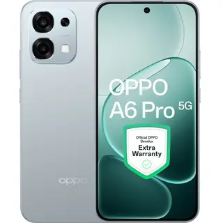 Oppo A6 Pro 5G 8+256GB Lunar Titanium - Extra Garantie