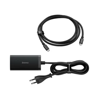 Baseus CCGP110201 Netzteil & Spannungsumwandler Drinnen 100 W Schwarz