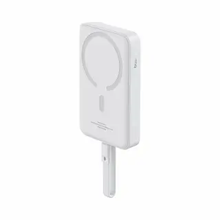 Baseus P1002210B223-00 powerbank Lithium-Polymeer (LiPo) 10000 mAh Draadloos opladen Wit