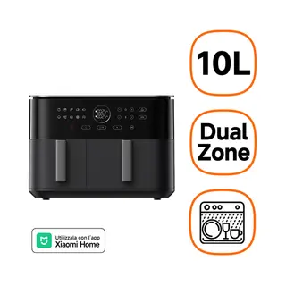 Xiaomi Maf-D1001 Double 10 L Stand-alone 2700 W Hot air fryer Black