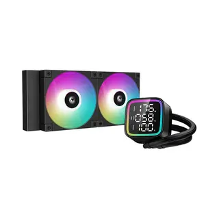 DeepCool LD240 Processor All-in-one liquid cooler 12 cm Black 1 pc(s)