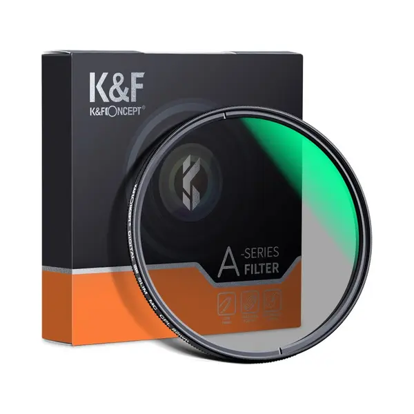 K&F Concept 52mm Circulair Polarisatiefilter Nano-A Mc Slim Cpl thumbnail