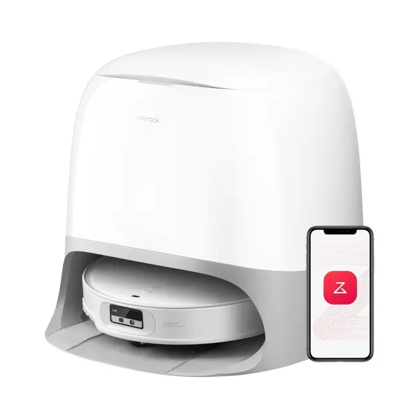 Roborock Saugroboter Qrevo Curv 2 Pro Dual Anti-Tangle-System, 100°C Heißwasser-Moppwäsche, 22.000Pa Saugkraft, 7, 98 Ultra-Slim Design, Dual thumbnail