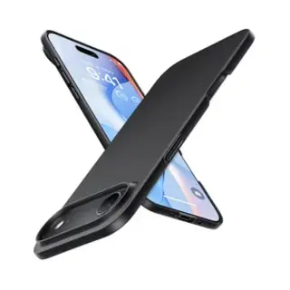 Torras Slim Fit Mag - Hoesje Geschikt Voor Apple IPhone Air - Back Cover Compatibel Met MagSafe - Zwart