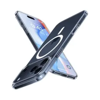 Torras - SlimFit MagSafe Series - IPhone 17 - Clear (Apple IPhone Air), Smartphonehoes, Transparant