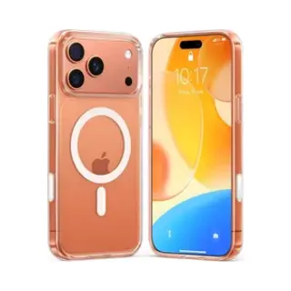 Torras Guardian Magnetic Hoesje Geschikt Voor Apple IPhone 17 Pro Max - Compatibel Met MagSafe / Qi2 - Matte Beschermhoes - Back Cover Met Magneet