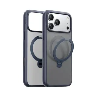 Torras Ostand Spin (Apple IPhone 17 Pro), Smartphone Hülle, Schwarz