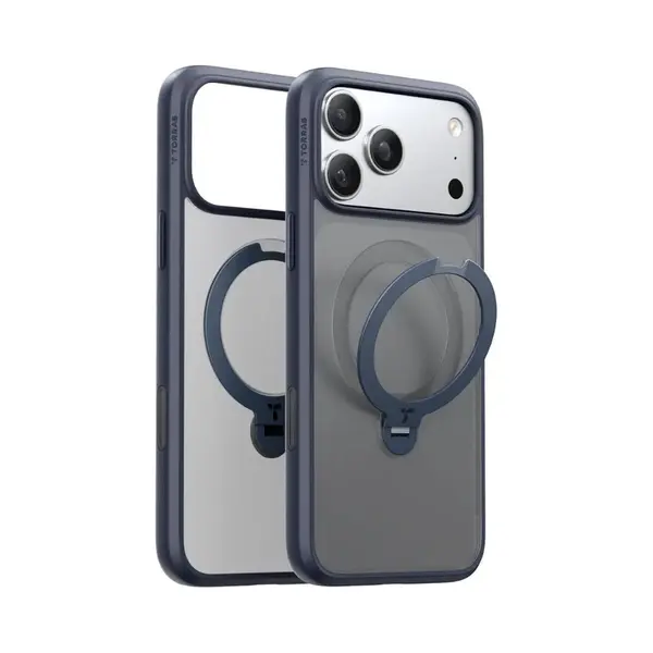 Torras Ostand Spin (Apple IPhone 17 Pro), Smartphone Hülle, Schwarz thumbnail