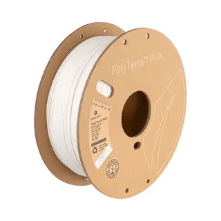 Polymaker PolyTerra (Pla, 1.75 mm, 1000 g, Weiss), 3D Filament, Weiss