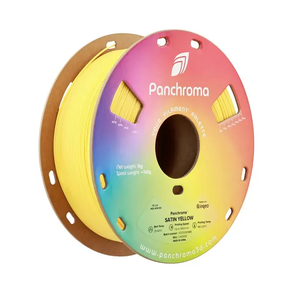 Polymaker Panchroma™ Pla Satin (Pla, 1.75 mm, 1000 g), 3D Filament, Gelb thumbnail