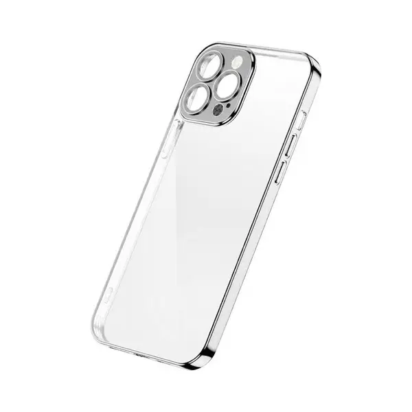 Joyroom Chery Spiegel Hoesje Cover Voor IPhone 13 Pro Metalen Frame Zilver (Jr-BP908 Zilver) (Samsung Galaxy S23 Ultra), Smartphonehoes, Zilver thumbnail