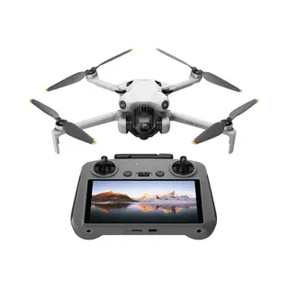 Dji Mini 4 Pro Fly More Combo (Rc 2) 4 Rotoren Quadrocopter 48 Mp 3840 x 2160 Pixel 2590 mAh Schwarz, Weiß