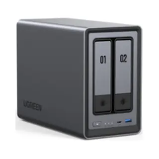 Ugreen Network Attached DXP2800 Diskless Uk Nas Desktop Intel® N N100 8 Gb DDR5 0 Tb Ugos Pro