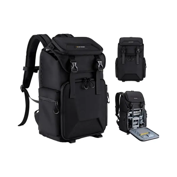 K&F Concept Nature Wander 03 (Fotorucksack, 25 l), Kameratasche, Schwarz thumbnail