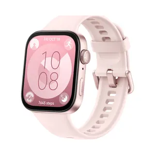 Huawei Watch Fit 3 4,62 cm (1.82") Amoled 43.2 mm Digital 408 x 480 Pixel Touchscreen Pink Wlan Gps