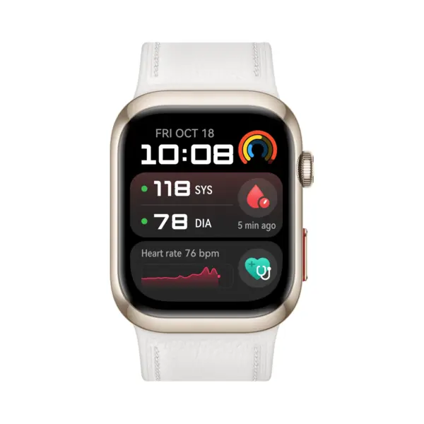 Huawei Watch D2 4,62 cm (1.82") Amoled 48 mm Digital 480 x 408 Pixel Touchscreen Gold thumbnail