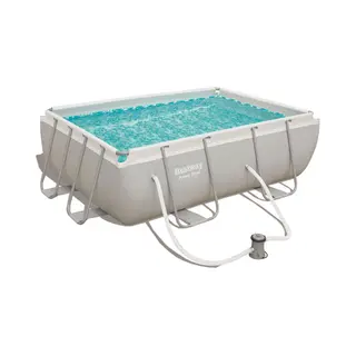 Bestway Power Steel Zwembad set rechthoek 282