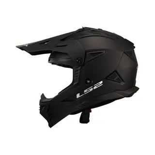 LS2, Motorrad-Crosshelm Fast Ii Solid Matt Black, L