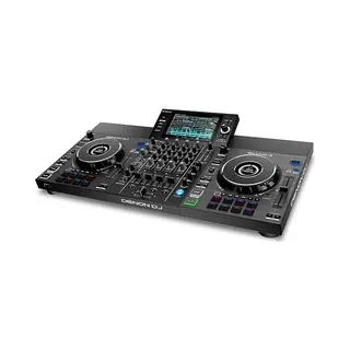 Denon Dj Sc Live 4 Standalone Dj Controller With Stem Separation On 4-Decks, Wi-Fi Streaming, Build-in Speakers, Serato Dj And Virtual Dj Compatible -