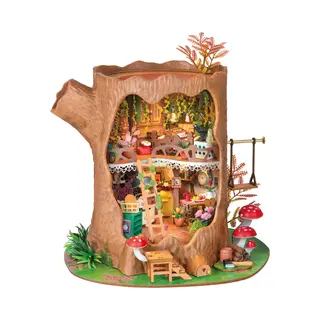 Rolife 3D-Puzzle Diy "Fairytale Tree House", Puzzleteile