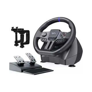 Pxn V900 Gen 2 - Race Stuur - 270/900° Draaicapaciteit - Met Pedalen&Flippers - Geschikt Voor PS4 Pc PS3 Switch Xbox X/S Series