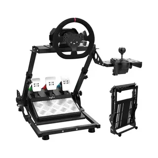 Pxn - A10 - Wheel Stand Pro Versie - Racestuur Standaard - Inklapbaar - Zwart - Geschikt Voor Logitec - Pxn - Fanatec - Thrustmaster - In Hoogte