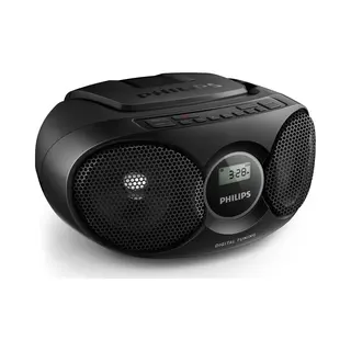 Philips AZ215B/12 Tragbares Stereosystem Digital 3 W Fm Schwarz