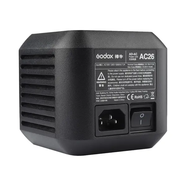 Godox AC26 Ac Power Adapter Voor AD600Pro thumbnail