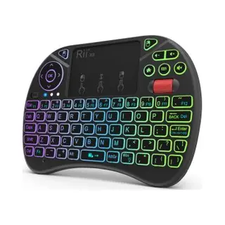Rii X8 Rgb Toetsenbord Draadloos Zwart