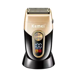 Kemei Km-3209 Oplaadbare Baard Scheerapparaat Elektrisch Scheerapparaat Mannen Scheerapparaat Drijvende Haar Trimmer Gezichtsverzorging Scheren