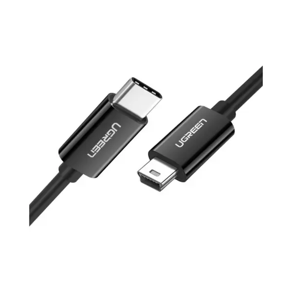 Ugreen Usb C Auf Mini Usb Kabel 1 M - Schwarz thumbnail
