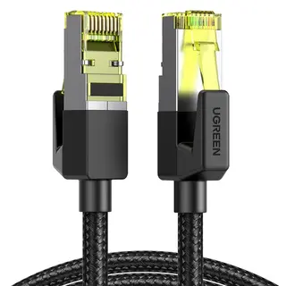 Ugreen 80421 netwerkkabel Zwart 1 m Cat7 F/Ftp (Fftp)