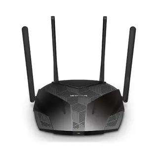 Mercusys MR80X draadloze router Gigabit Ethernet Dual-band (2.4 GHz / 5 GHz) Zwart
